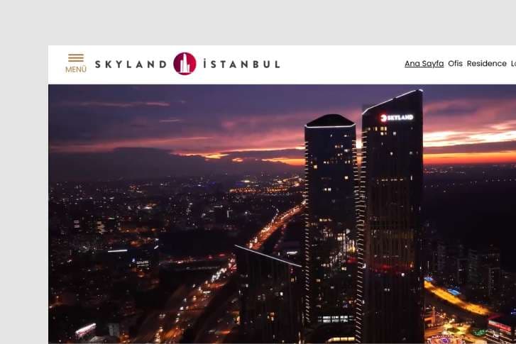 Skyland İstanbul proje görseli